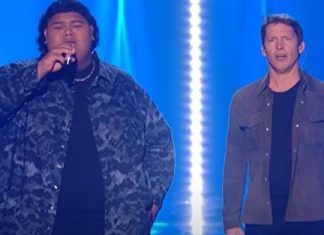 Jamesas Bluntas kartu su „American Idol“ nugalėtoju atliko dainą, kai ne tik jis, bet žiūrovai nesulaikė ašarų (vaizdo įrašas)
