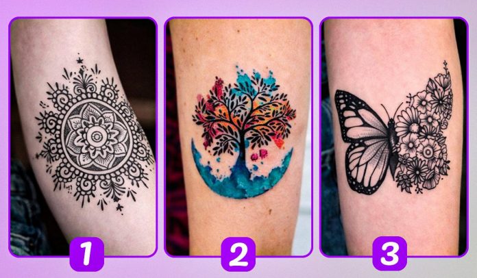 3 tatuiruotės