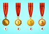 Testas, padėsiantis suprasti, kas jus daro ypatingus: kurį medalį norėtumėte laimėti?